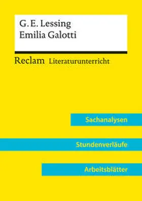Bekes |  Gotthold Ephraim Lessing: Emilia Galotti (Lehrerband) | Buch |  Sack Fachmedien