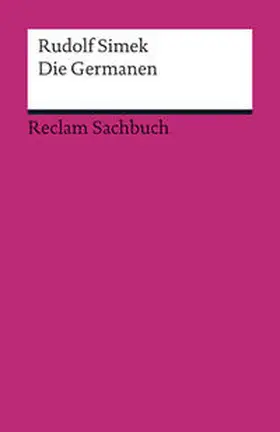 Simek |  Die Germanen | Buch |  Sack Fachmedien