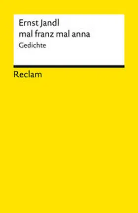 Jandl / Siblewski |  mal franz mal anna | Buch |  Sack Fachmedien