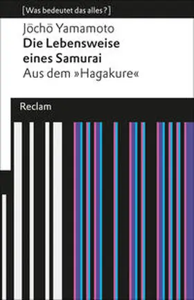 Yamamoto |  Die Lebensweise eines Samurai | Buch |  Sack Fachmedien
