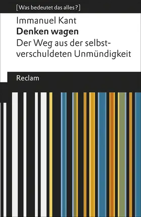 Kant |  Denken wagen | Buch |  Sack Fachmedien