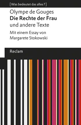 de Gouges |  Die Rechte der Frau und andere Texte | Buch |  Sack Fachmedien