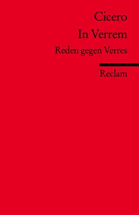 Cicero / Schickler |  In Verrem | Buch |  Sack Fachmedien