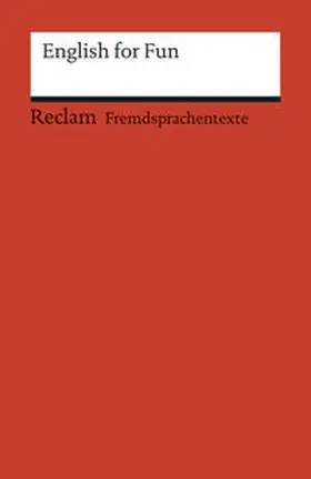 Williams / Kletzander |  English for Fun. Englische Texte mit deutschen Worterklärungen. B1 – B2 (GER) | Buch |  Sack Fachmedien
