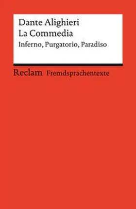 Scherer |  La Commedia. Inferno - Purgatorio - Paradiso | Buch |  Sack Fachmedien