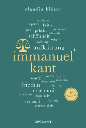 Blöser | Immanuel Kant. 100 Seiten | Buch | 978-3-15-020704-8 | sack.de