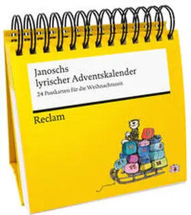  Janoschs lyrischer Adventskalender | Dekorativer Postkarten-Adventskalender zum Aufstellen von Janosch | Sonstiges |  Sack Fachmedien