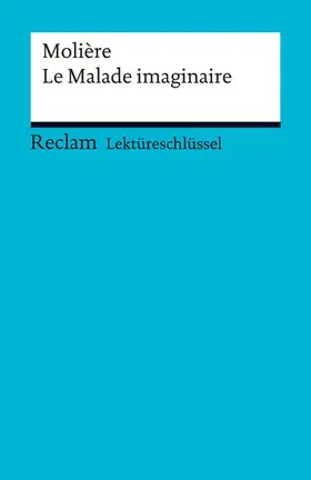 Molière / Poppe |  Molière: Le Malade imaginaire | eBook | Sack Fachmedien