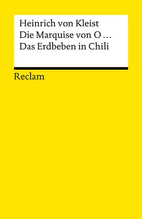 Kleist | Die Marquise von O... · Das Erdbeben in Chili | E-Book | sack.de