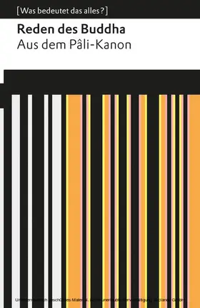 Reden des Buddha | E-Book | www2.sack.de