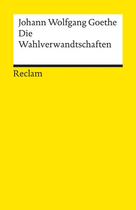 Goethe | Die Wahlverwandtschaften | E-Book | www2.sack.de