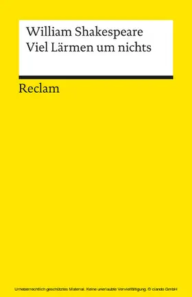 Shakespeare / Klose | Viel Lärmen um nichts | E-Book | sack.de