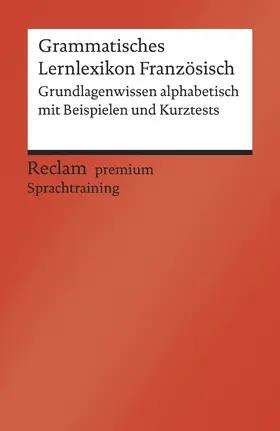 Hohmann |  Grammatisches Lernlexikon Französisch | eBook | Sack Fachmedien