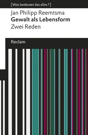 Reemtsma |  Gewalt als Lebensform | eBook | Sack Fachmedien