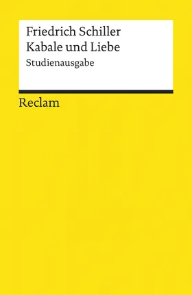 Schiller / Kosenina / Ko?enina |  Kabale und Liebe. Studienausgabe | eBook | Sack Fachmedien