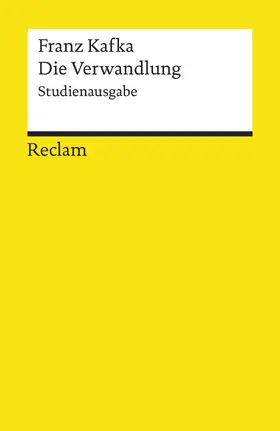 Kafka / Müller |  Die Verwandlung. Studienausgabe | eBook | Sack Fachmedien