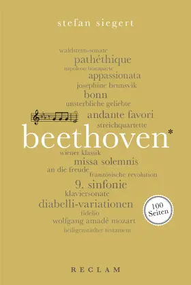 Siegert |  Ludwig van Beethoven. 100 Seiten | eBook | Sack Fachmedien