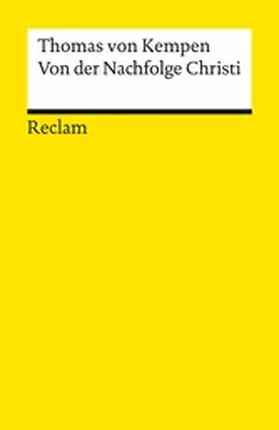 Lang |  Von der Nachfolge Christi | eBook | Sack Fachmedien