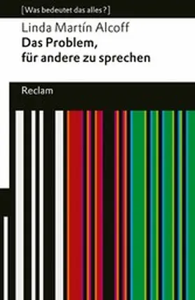 Alcoff |  Das Problem, für andere zu sprechen | eBook | Sack Fachmedien