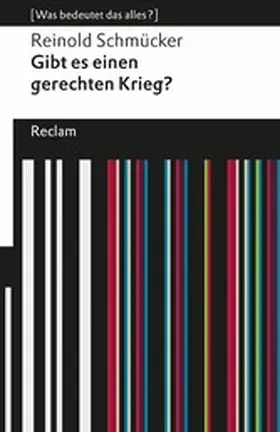 Schmücker |  Gibt es einen gerechten Krieg? | eBook | Sack Fachmedien