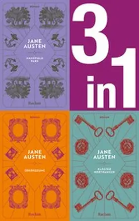 Austen |  Jane Austen: Drei Romane in einem E-Book (3-in-1-Bundle). Mansfield Park, Kloster Northanger, Überredung | eBook | Sack Fachmedien