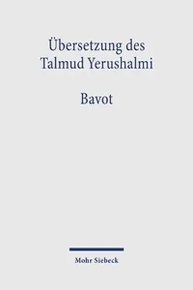 Hengel / Neusner / Schäfer |  Übersetzung des Talmud Yerushalmi | Buch |  Sack Fachmedien