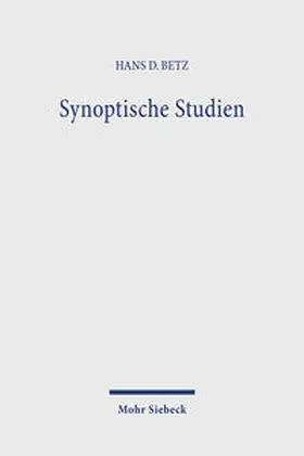 Betz |  Synoptische Studien | Buch |  Sack Fachmedien