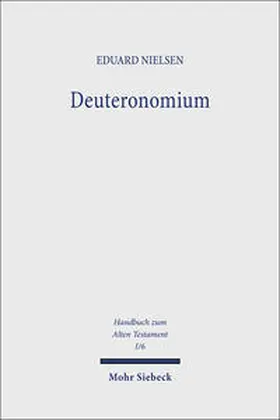 Nielsen |  Deuteronomium | Buch |  Sack Fachmedien