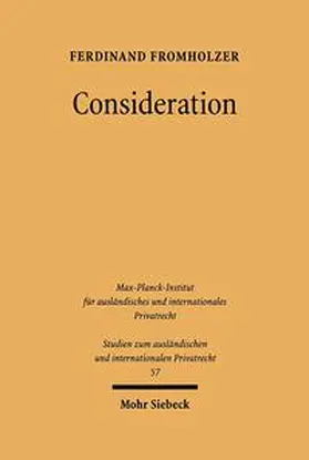 Fromholzer | Consideration | Buch | 978-3-16-146732-5 | sack.de