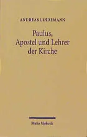Lindemann |  Paulus, Apostel und Lehrer der Kirche | Buch |  Sack Fachmedien