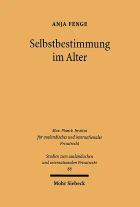 Fenge |  Selbstbestimmung im Alter | Buch |  Sack Fachmedien