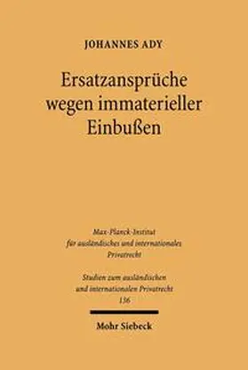 Ady | Ersatzansprüche wegen immaterieller Einbußen | Buch | 978-3-16-148510-7 | sack.de