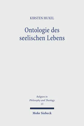 Huxel |  Ontologie des seelischen Lebens | Buch |  Sack Fachmedien