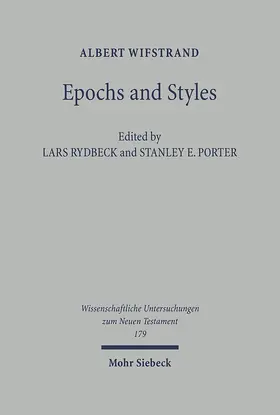 Rydbeck / Porter | Epochs and Styles | Buch | 978-3-16-148627-2 | sack.de