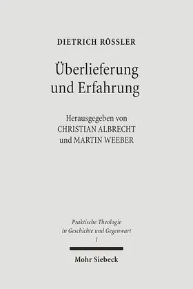 Rössler / Albrecht / Weeber |  Überlieferung und Erfahrung | Buch |  Sack Fachmedien