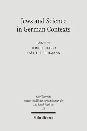 Charpa / Deichmann |  Jews and Sciences in German Contexts | Buch |  Sack Fachmedien