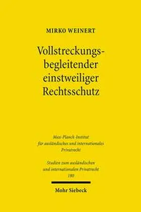 Weinert |  Vollstreckungsbegleitender einstweiliger Rechtsschutz | Buch |  Sack Fachmedien