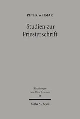 Weimar |  Studien zur Priesterschrift | Buch |  Sack Fachmedien