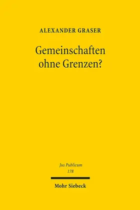 Graser |  Gemeinschaften ohne Grenzen? | Buch |  Sack Fachmedien