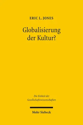 Jones |  Globalisierung der Kultur? | Buch |  Sack Fachmedien