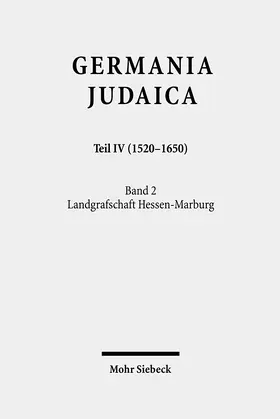 Treue / Rohrbacher / Toch |  Germania Judaica | Buch |  Sack Fachmedien