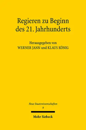 Jann / König |  Regieren zu Beginn des 21. Jahrhunderts | Buch |  Sack Fachmedien