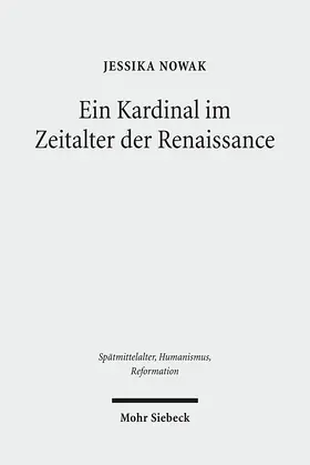 Nowak |  Ein Kardinal im Zeitalter der Renaissance | Buch |  Sack Fachmedien