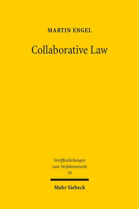 Engel |  Collaborative Law | Buch |  Sack Fachmedien