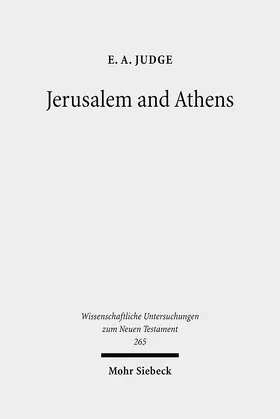 Judge / Nobbs |  Jerusalem and Athens | Buch |  Sack Fachmedien