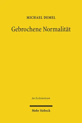 Demel |  Gebrochene Normalität | Buch |  Sack Fachmedien