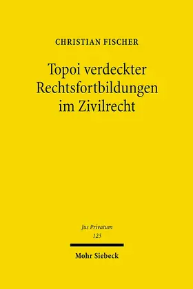 Fischer |  Topoi verdeckter Rechtsfortbildungen im Zivilrecht | eBook | Sack Fachmedien