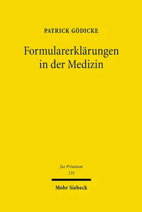 Gödicke |  Formularerklärungen in der Medizin | eBook | Sack Fachmedien