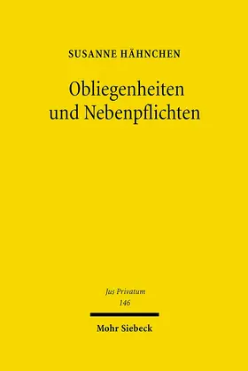 Hähnchen |  Obliegenheiten und Nebenpflichten | eBook | Sack Fachmedien