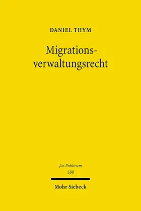 Thym | Migrationsverwaltungsrecht | E-Book | sack.de